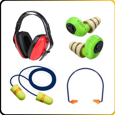 different industrial and commercial ear protection